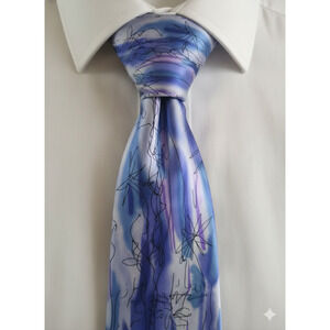 J. Garcia silk tie - Artist Proof #5 - Banyan Tree - 59"